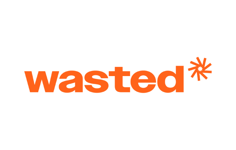 Wasted logo