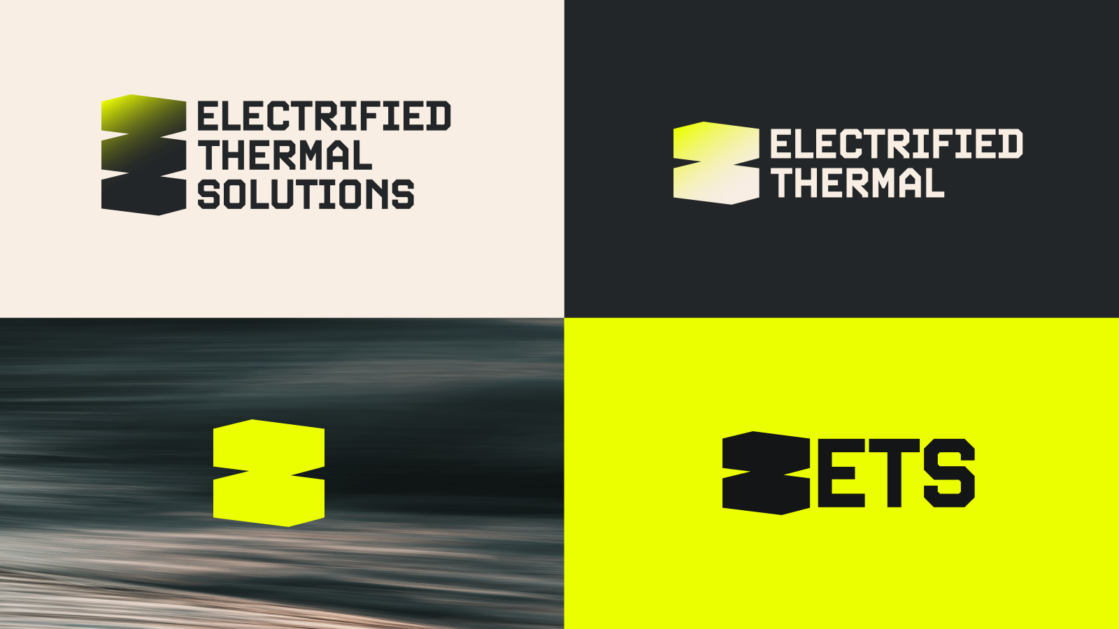 Electrified Thermal Solution Branding Logo Variations