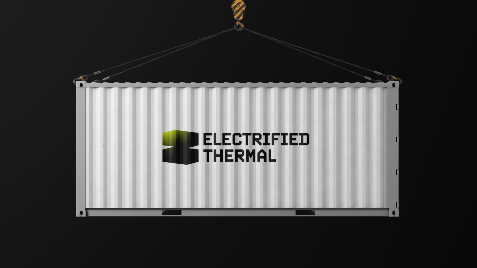 Electrified Thermal Solution Branding shipping container