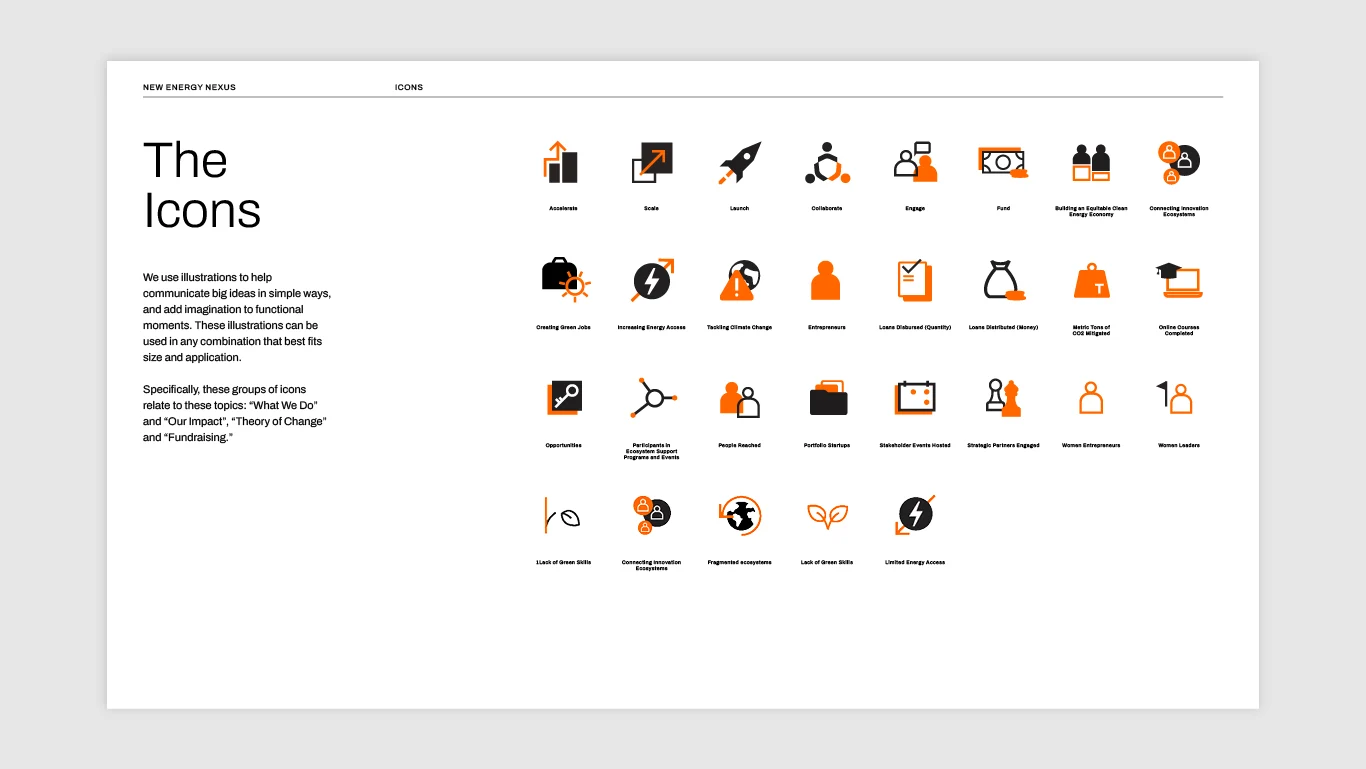 NEX icons