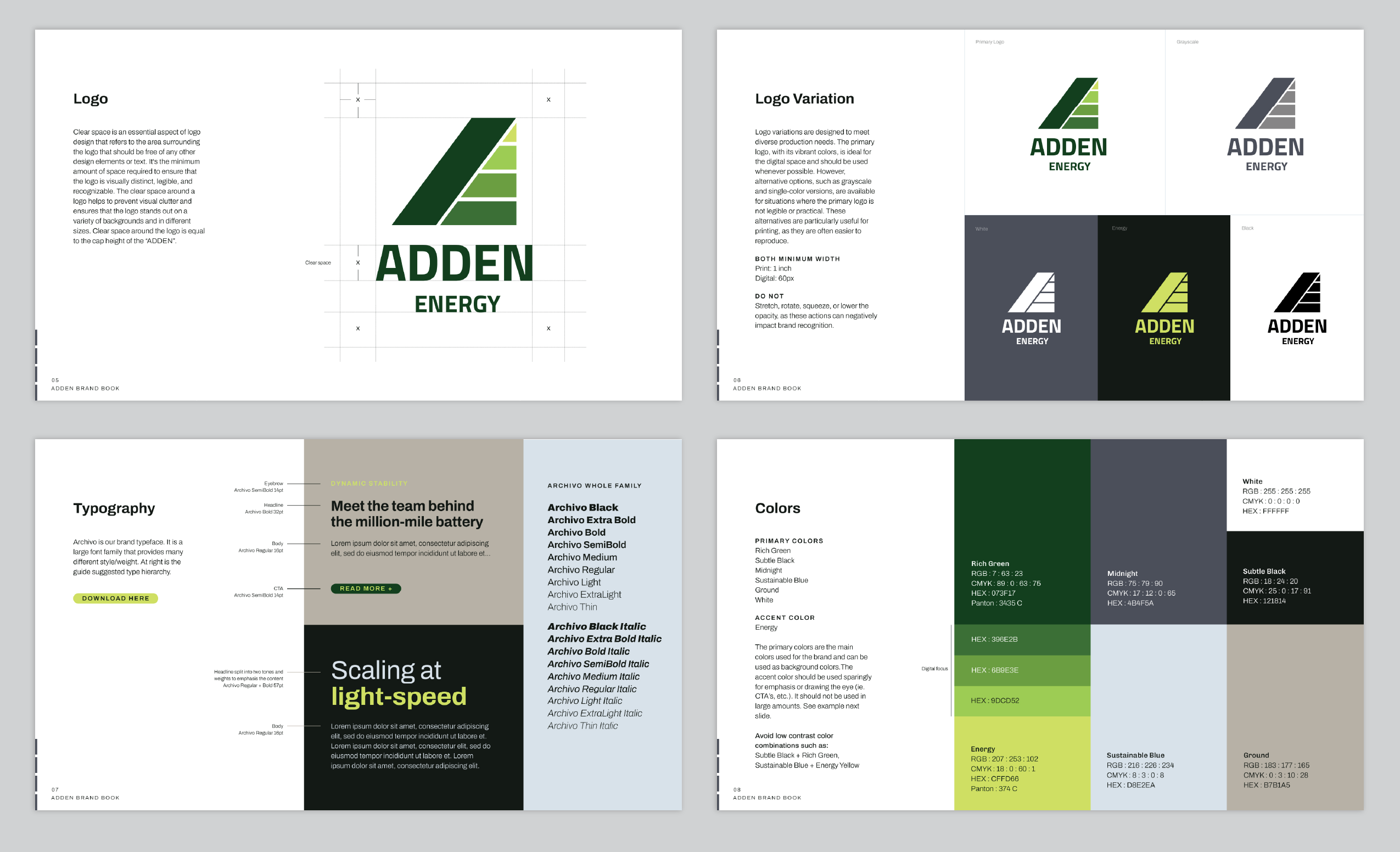 Adden brand book