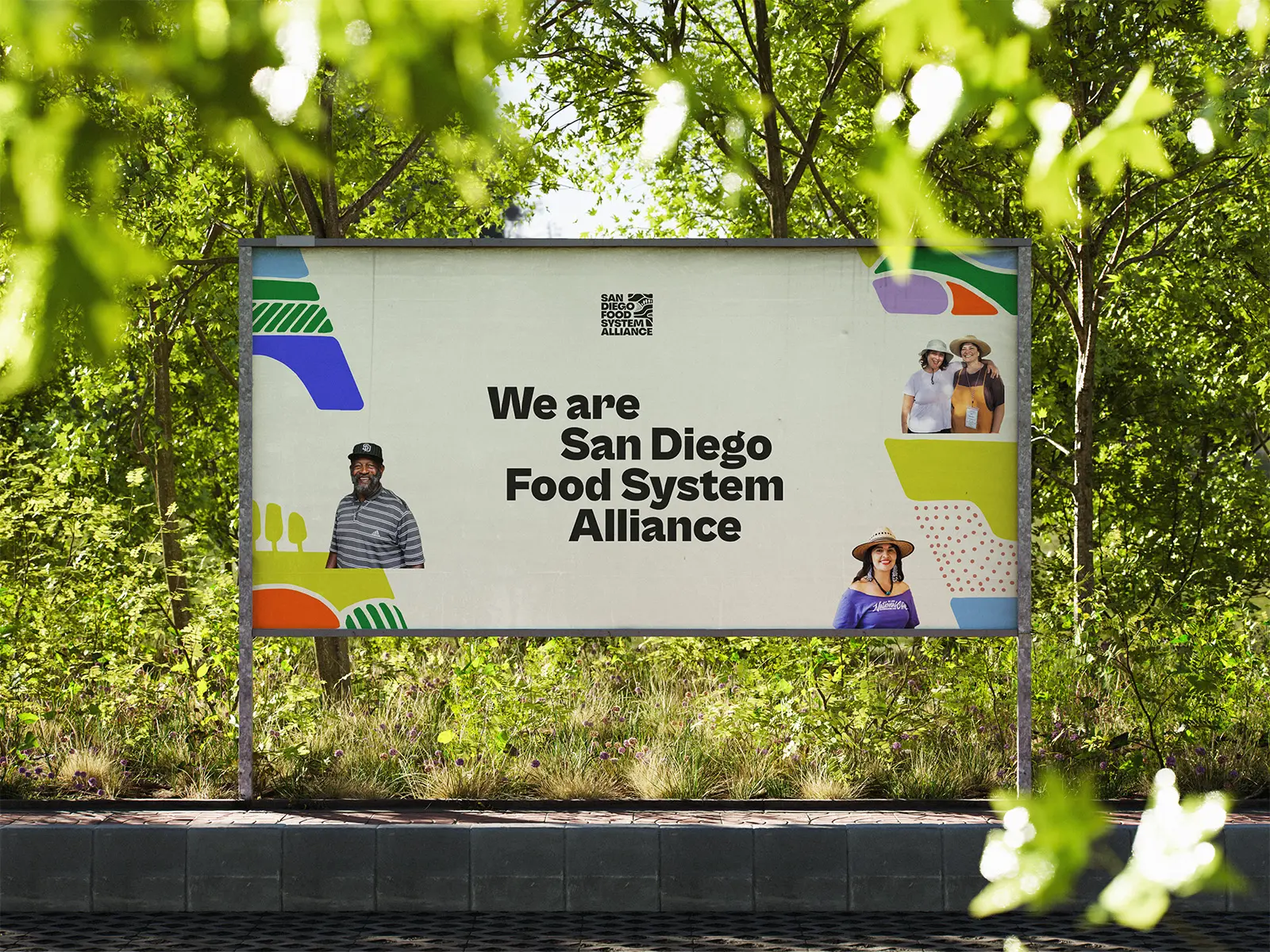 We are San Diego Food System Alliance billboard