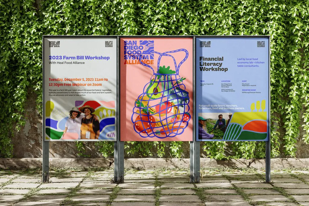 SDSFA Outdoor Poster designed by Four Fin