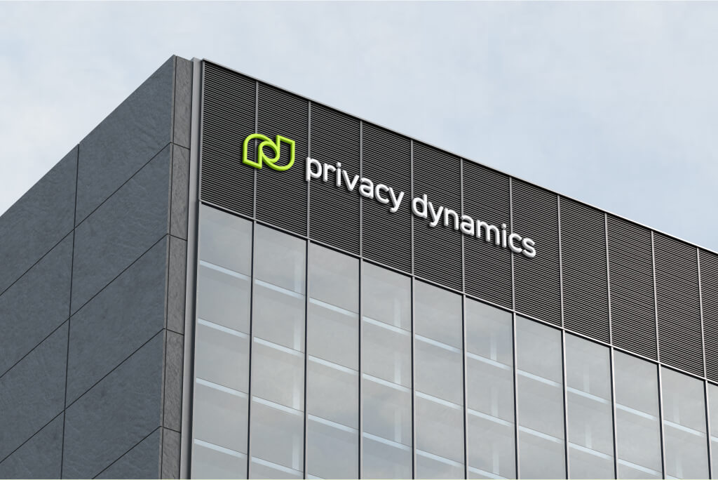 Privacy Dynamics building signage