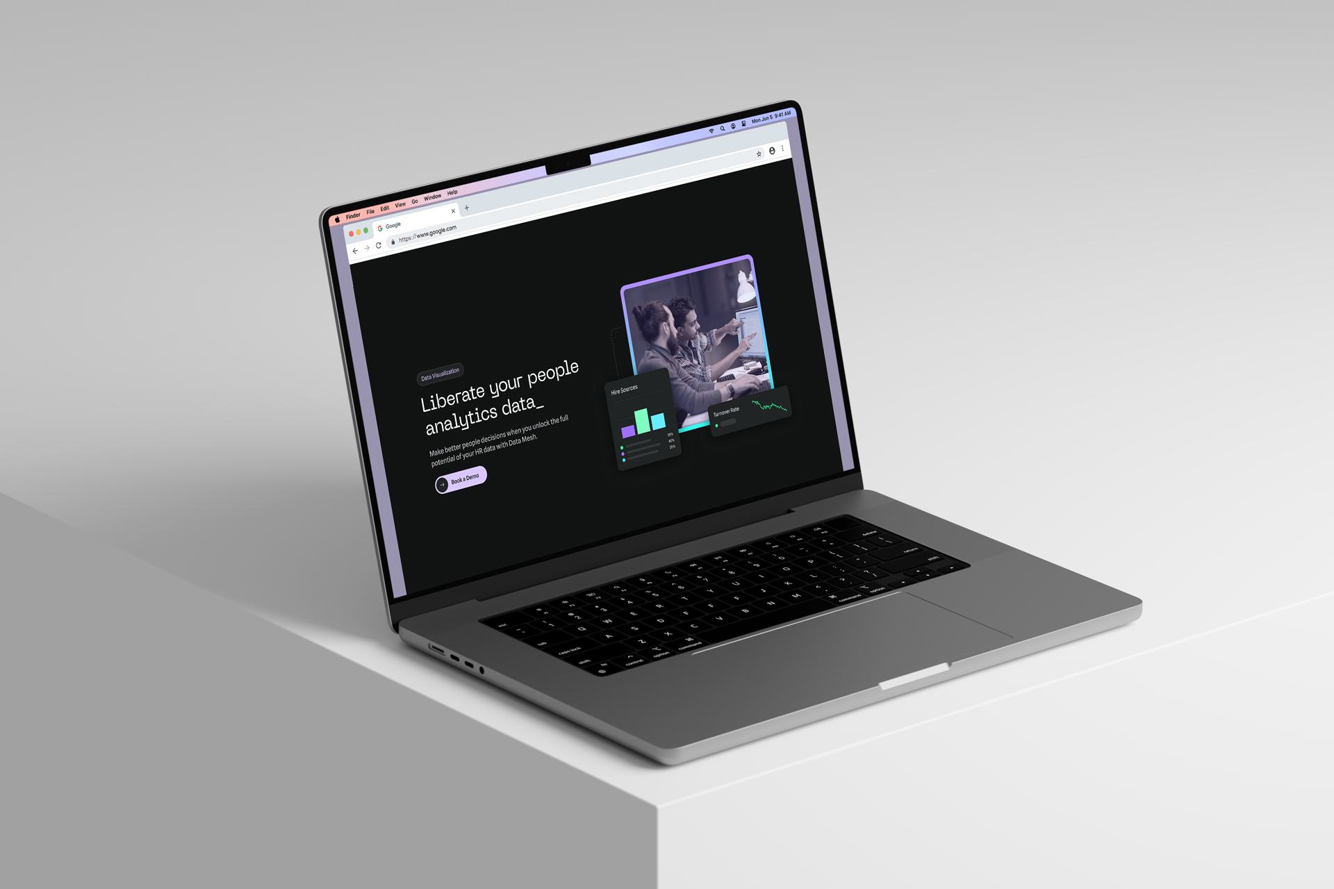 One Model website by Four Fin