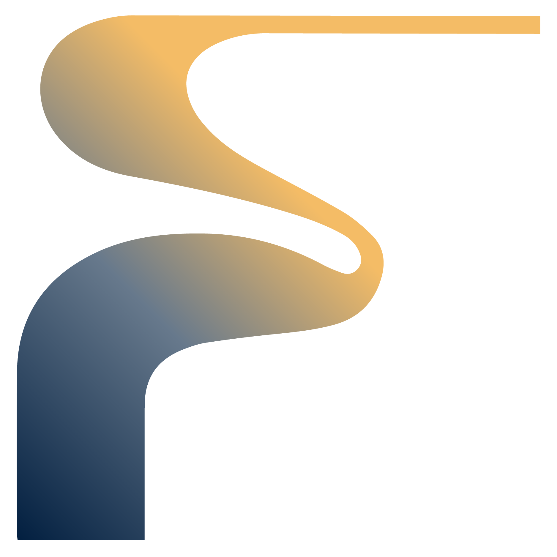 Four Fin gradient submark